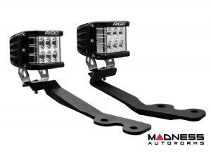 Toyota Tundra A-Pillar LED Light Mount Kit - Rigid Industries - D-SS Series Toyota Tundra A-Pillar LED Light Mount Kit - Rigid Industries - D-SS Series